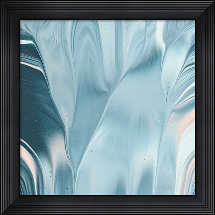 Framed Flowing Water II Print