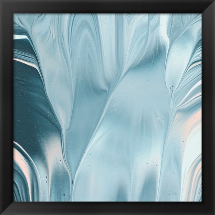 Framed Flowing Water II Print