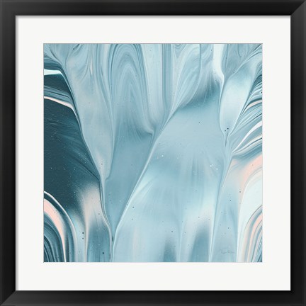 Framed Flowing Water II Print