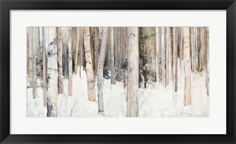 Framed Warm Winter Light III Print