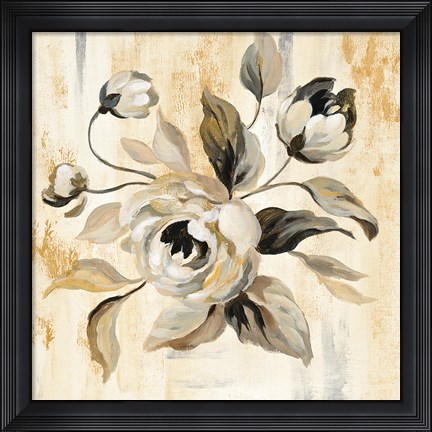 Framed English Rose II Print
