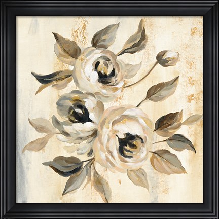 Framed English Rose I Print