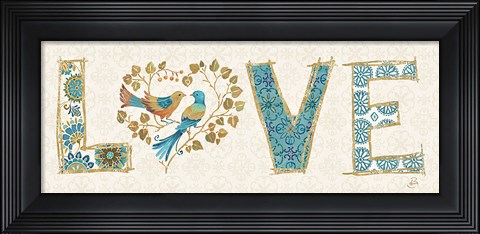 Framed Love Tales VI Print