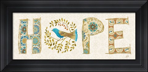Framed Love Tales VII Print