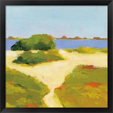 Framed Path to the Beach Print