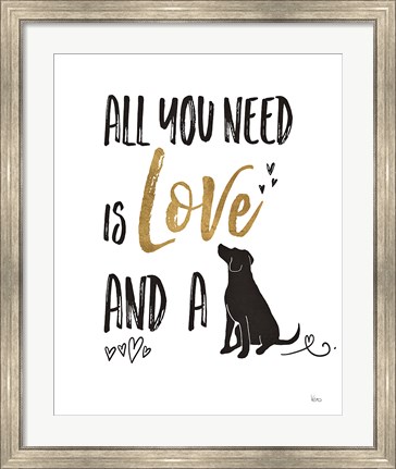 Framed Pet Love II Print
