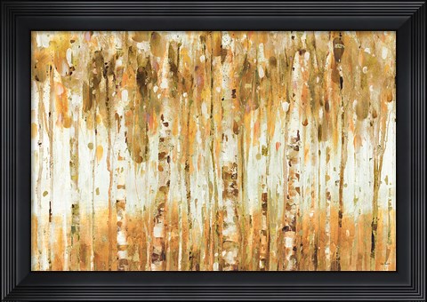 Framed Forest I Fall Print