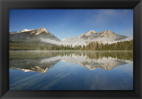 Framed Petit Lake Reflection Print