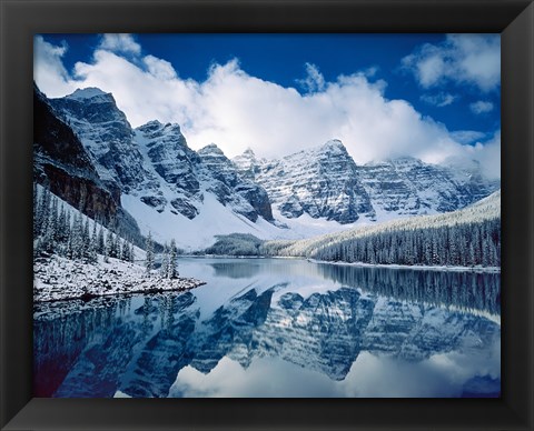 Framed Moraine Lake Print