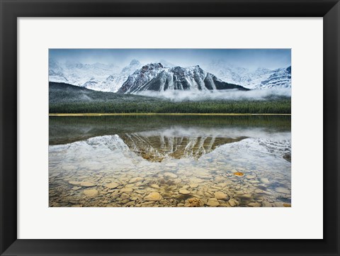 Framed Waterfowl Lake I Print