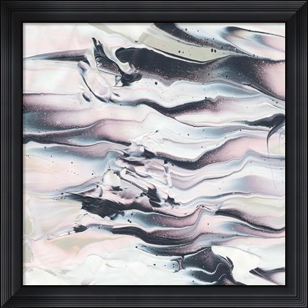 Framed Marbling V Print
