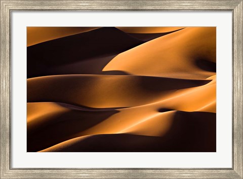 Framed Light And Shadow Print