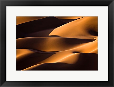 Framed Light And Shadow Print