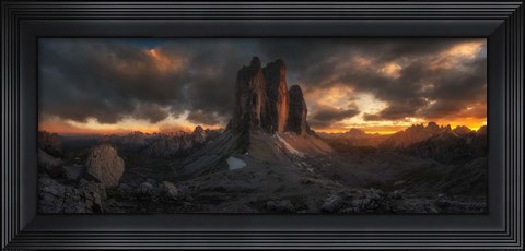 Framed Pillars of Strength Print