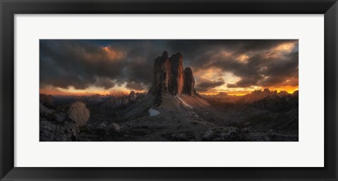 Framed Pillars of Strength Print