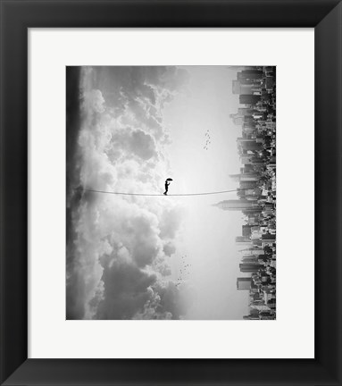 Framed Crossing Print