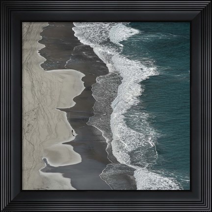 Framed Running Waves Print