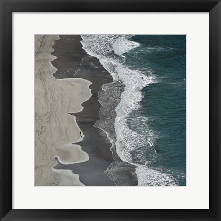 Framed Running Waves Print