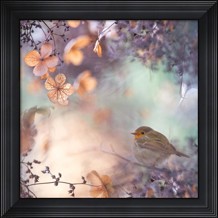 Framed Hydrangea Fantasy Print
