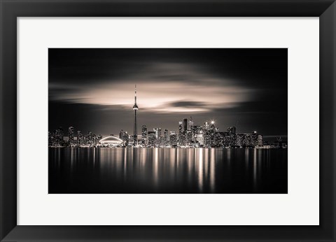 Framed Toronto Print