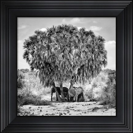 Framed Noon Meeting Print