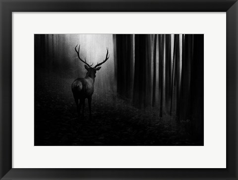 Framed Stag Print