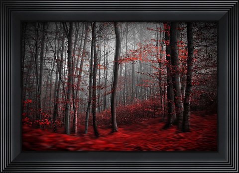 Framed Bloody River Print