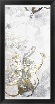 Framed Winter Gold I Print