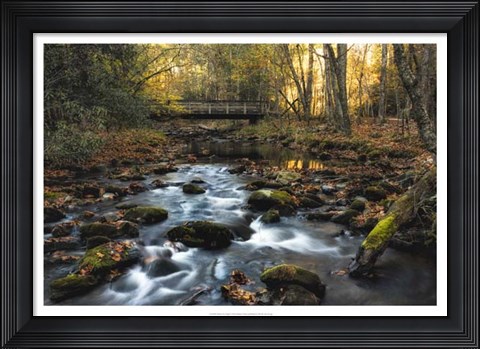 Framed Warm Sky Light Print