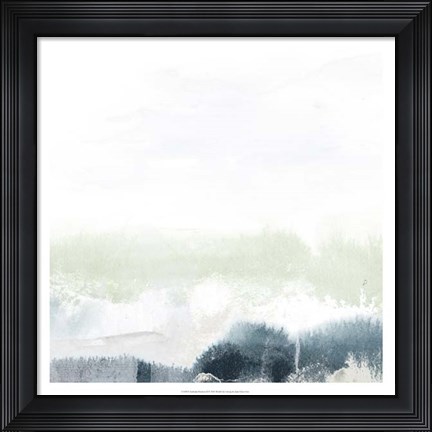 Framed Seafoam Horizon II Print