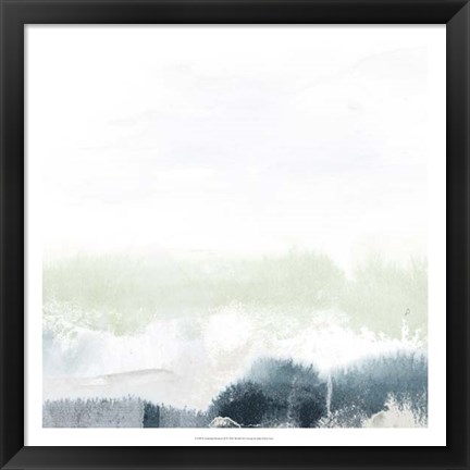 Framed Seafoam Horizon II Print