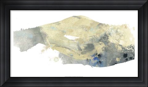 Framed Geode Landscape I Print