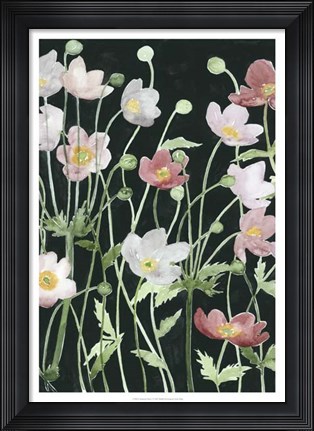 Framed Anemone Dance I Print