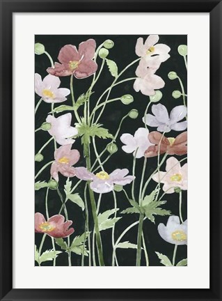 Framed Anemone Dance III Print