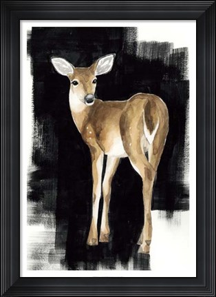 Framed Nocturnal I Print