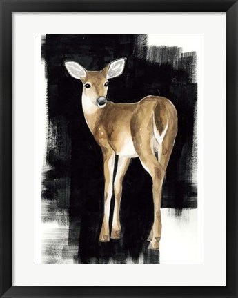 Framed Nocturnal I Print