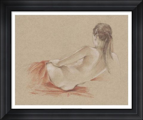 Framed Classical Figure Study I Print