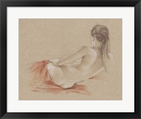 Framed Classical Figure Study I Print