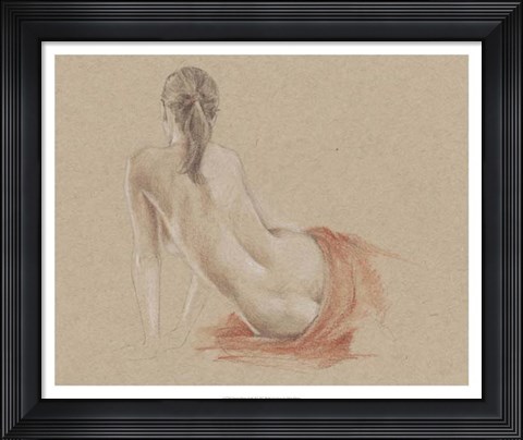 Framed Classical Figure Study II Print