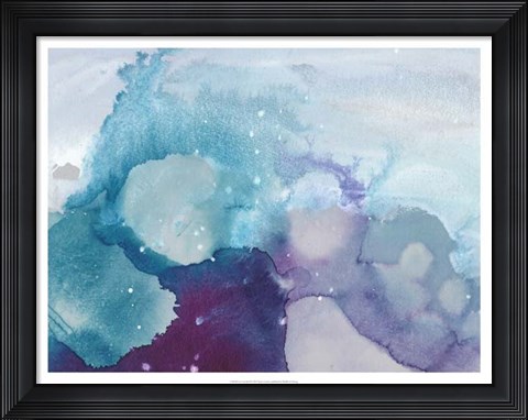 Framed Ice Crystals II Print