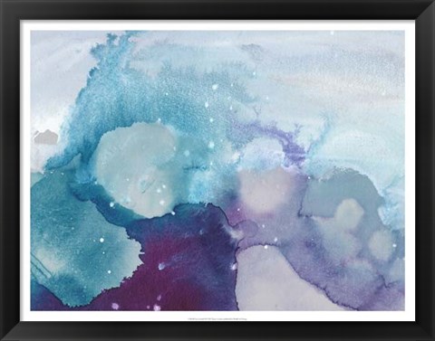 Framed Ice Crystals II Print