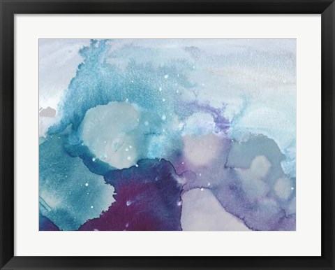 Framed Ice Crystals II Print