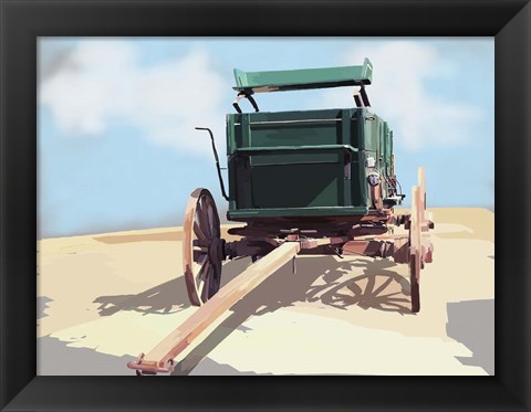 Framed Bold Wagon II Print