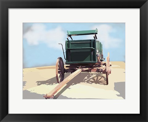 Framed Bold Wagon II Print