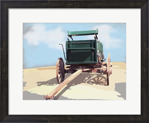 Framed Bold Wagon II Print
