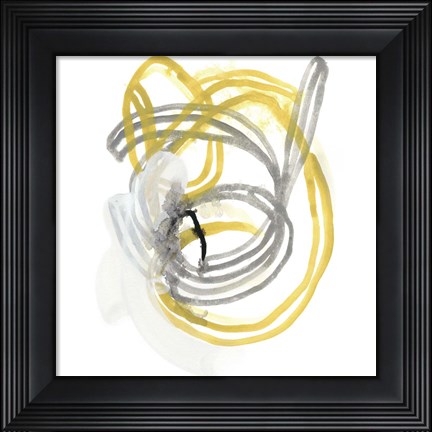 Framed String Orbit I Print