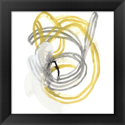 Framed String Orbit I Print