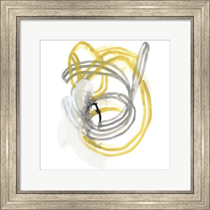 Framed String Orbit I Print