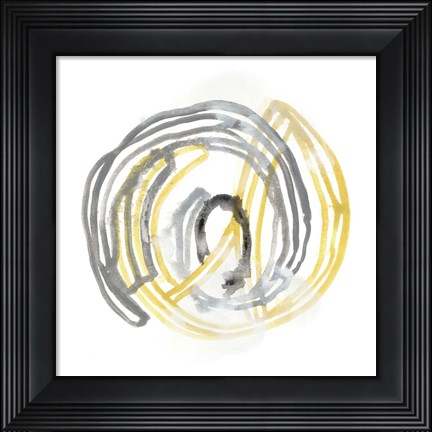 Framed String Orbit III Print