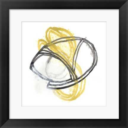 Framed String Orbit VI Print